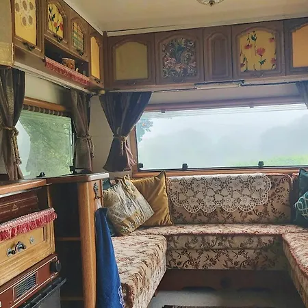 Camping Countryside Caravan